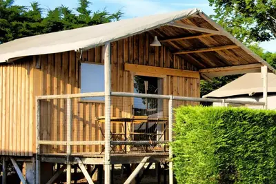 Image de Cabane Lodge sur pilotis Standard 34m² (2 chambres) Tv dont terrasse couverte 11m² 4 personnes