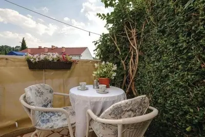 Image de Appartement d'une chambre avec la terrasse et la vue sur le mer Cavtat (Dubrovnik) (A-18857-a)