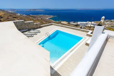 Image de Luxury Mykonos Villa | Lighthouse Villa | 3 Bedrooms | Private Pool & Beautiful Sea View | Fanari