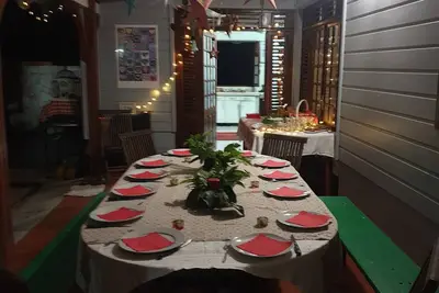 Image de bungalows écologiques/1 accès pers à mobilité réduite/2 chambres/wifi/piscine
