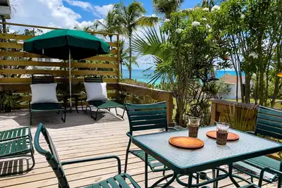 Restored Historic Cottage on Harbor, Sunset Views, Walk to Town and Beach