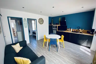 Image de Gîte « Au bord des Embruns » 4 Personnes au cœur des Plages du Débarquement.