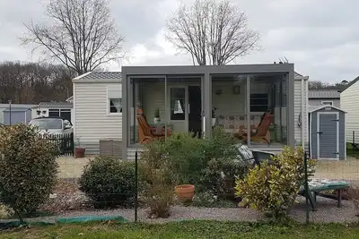 Image de Mobilhome - Domaine privé ouvert toute l'année - piscine chauffée et tennis