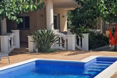 Image de \"Maria Luise\"@Marisol : 600m de la plage, piscine privée, A/C, WiFi, plage pour chiens