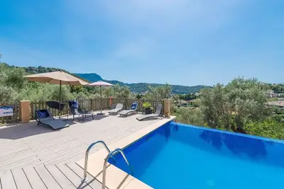 Maison de vacances \"Can Tamany\" avec vue montagne, piscine partagée, jardin partagé et Wi-Fi