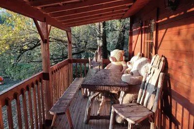 Image de Pagel, \"La Maison des Bois\", vaste jardin et piscine chauffée