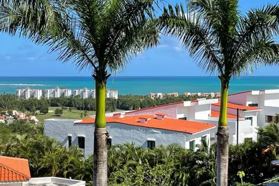 Spacious Rio Mar Villa with Spectacular Ocean View & Golf Cart!