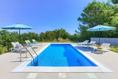 Image de Maison de vacances Krk (Stadt) pour 1 - 6 personnes avec 3 chambres à coucher - Maison de vacances