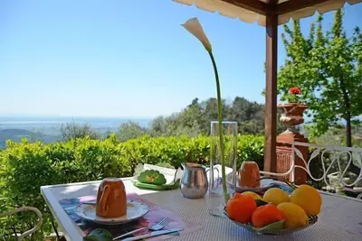 Image de Appartement de vacances pour 4 personnes  + 2 enfants env. 100 qmà Corsanico-Bargecchia, Toscane (Province de Lucca)