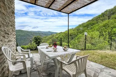 Image de Confortable appartement avec Wifi, piscine, patio, animaux admis, vue panoramique et parking
