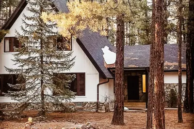 Gorgeous Chalet Retreat in Pinetop Country Club- direct access to Forest!