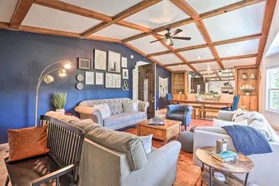 Image de Boho-Chic Home w/ Game Room Near Lake Gregory!