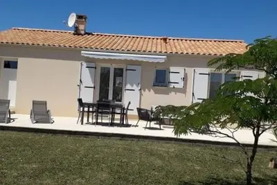 Image de Maison récente 5 pers, proche mer et bourg, jardin, barbecue, wifi, animaux sur demande