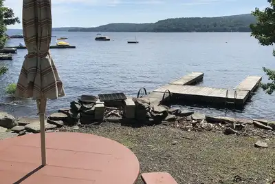 Image de Rustic Lakefront Cottage with private dock on Lake Wallenpaupack