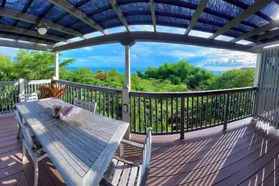 Caribbean Sea and Atlantic Ocean Views \/ Near Twin Cove Beach \/ Tropical Oasis