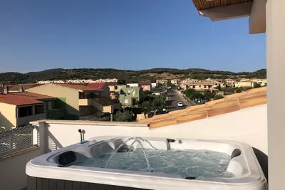 Appartamento Con Terrazza Panoramica E Spa