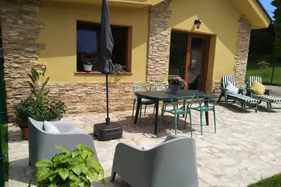 Image de Casa con JardĂn Individual y a 400 Metros de las Playas y Paseo MarĂtimo