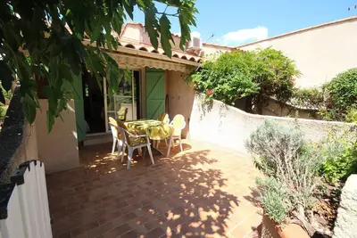 Image de Maison de vacances, séjour climatisé, résidence sécurisée Mas De La Plage 1, terrasse Sud. . .