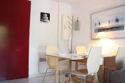 Image de Maison de vacances 2 pièces/mezzanine avec piscine, proche plage et centre, Châtelaillon-Plage