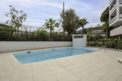 Image de Joli appartement avec climatisation, Wifi, piscine, Tv, terrasse, animaux admis, vue panoramique