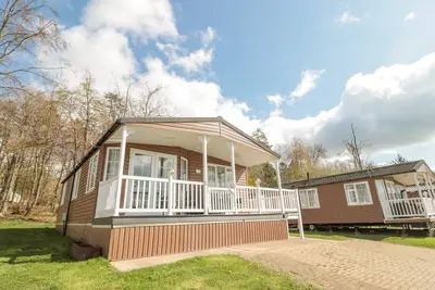 Image de Betty'S Lodge, pet friendly, with a garden in Swarland