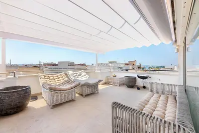 Image de Appartement Casa Rewa près de la plage avec vue sur la mer, Wi-Fi et terrasse
