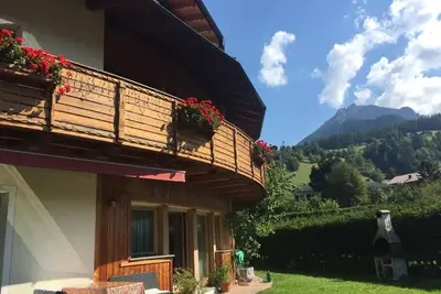 Image de Appartement \"Villa Anita Piz da Peres\" avec vue sur la montagne, sauna, Wi-Fi et terrasse