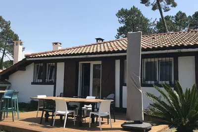 Image de Maison Mango à Capbreton bien placée au Bouheben en bordure de foret