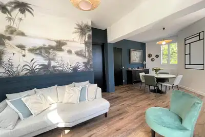 Image de Maison climatisée 6 pers près plage, WiFi, parking