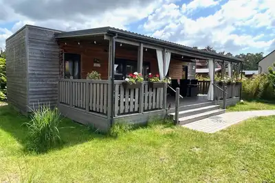 Image de Great vacation home Rybak with box spring beds and large covered terrace