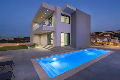 Image de Nikolioudis Luxury Villa Spirit - 900m From Agia Marina Beach