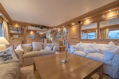 Image de Superbe chalet ski aux pieds Jacuzzi Sauna Courchevel la Tania