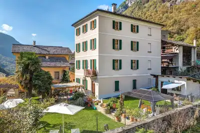 Image de Appartement de vacances Castasegna pour 1 - 8 personnes avec 3 chambres à coucher - Appartement de v