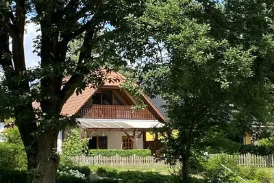 Image de Well-kept vacation home, unobstructed lake view/view of the countryside, 90 m to Fleesensee