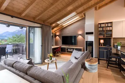 Image de Luxury apartment with sauna and fireplace