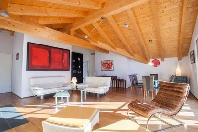 Image de Extraordinary holiday apartment with a 360° view of the Alps