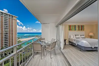 Image de Ocean Lagoon View at the Ilikai Hotel by the Beach w/Full Kitchen & Free WiFi