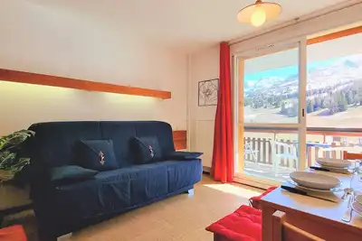 Image de Studio 4 pers. proche pistes, parking, WiFi, animaux acceptés