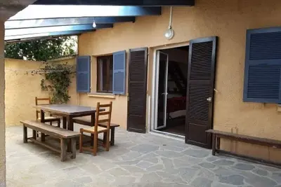 Maison à 80 m de la plage située dans un hameau de 50 maisons au bord de mer