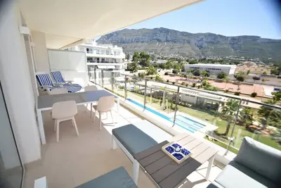 Image de Appartement haut de gamme près du centre avec vue imprenable sur Mongo à Denia