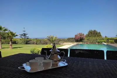 Villa sur le Golf Mogador avec vue mer à 180º