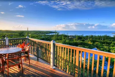 Caribbean and Atlantic Ocean Views \/ Near Twin Cove Beach \/ Garden Oasis Vibe.