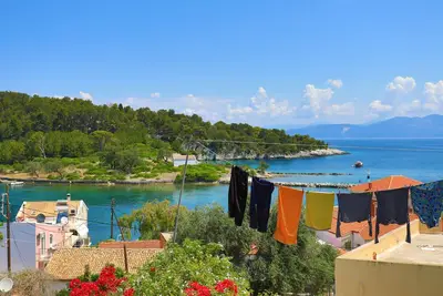 Image de Faros Exi, Gaios Apt, sleeps 2, near beach, sea views