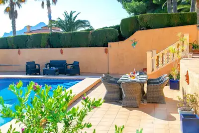 Image de Merveilleuse maison de vacances privée avec piscine privée, Wifi, Tv, terrasse et parking
