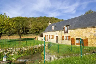 Image de Moulin isolé avec animaux admis, proche Sarlat