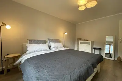 Image de Moderne Ferienwohnung mit Berg und Isarblick
