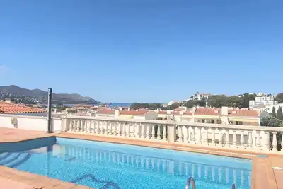 Image de Appartement pour 4 personnes avec piscine, terrasse, á 5mn plage de la Farella