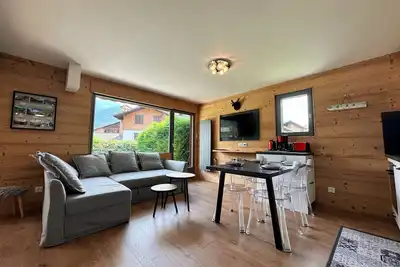 Image de Cosy appartement avec jardin privé et Wifi à Samoëns