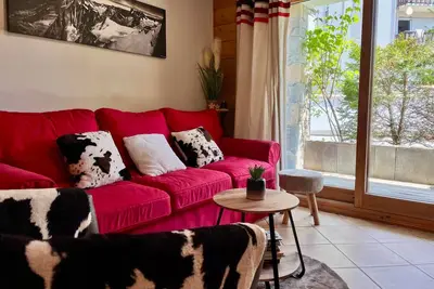 Image de Superbe appartement au centre de Samoëns avec terrasse