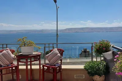 Image de Magic apartment in front of the Sea of ​​Galilee 10% Weekly Discount! ! !